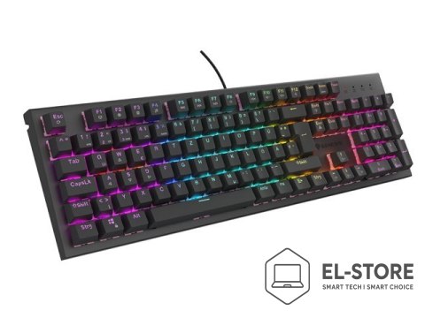 GENESIS GENESIS NKG-2179 klawiatura Gaming USB QWERTZ Niemiecki Czarny