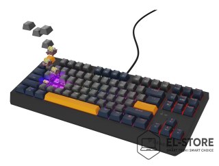 GENESIS GENESIS Thor 230 TKL klawiatura Gaming USB QWERTY Angielski Niebieski