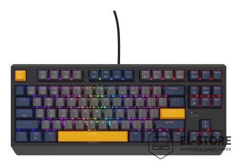 GENESIS GENESIS Thor 230 TKL klawiatura Gaming USB QWERTY Angielski Niebieski