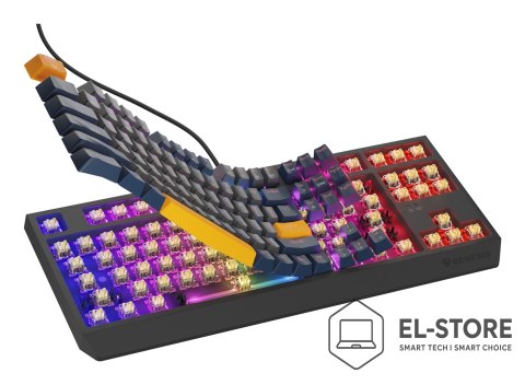 GENESIS GENESIS Thor 230 TKL klawiatura Gaming USB QWERTY Angielski Niebieski