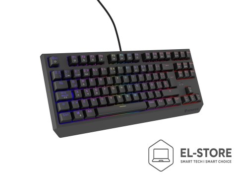 GENESIS GENESIS Thor 230 TKL klawiatura Gaming USB QWERTY Hiszpański Czarny