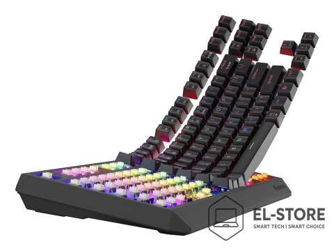 GENESIS GENESIS Thor 230 TKL klawiatura Gaming USB + RF Wireless + Bluetooth QWERTY US English Czarny