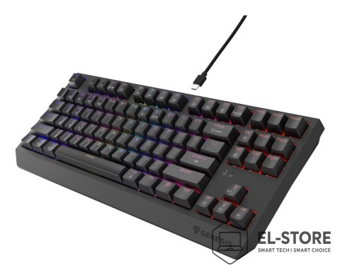 GENESIS GENESIS Thor 230 TKL klawiatura Gaming USB + RF Wireless + Bluetooth QWERTY US English Czarny