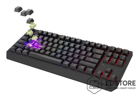 GENESIS GENESIS Thor 230 TKL klawiatura Gaming USB + RF Wireless + Bluetooth QWERTY US English Czarny