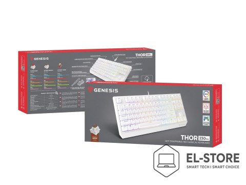 GENESIS GENESIS Thor 230 TKL klawiatura USB + RF QWERTY