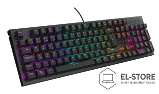 GENESIS GENESIS Thor 303 klawiatura Gaming USB QWERTZ Niemiecki Czarny