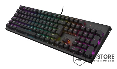 GENESIS GENESIS Thor 303 klawiatura Gaming USB QWERTZ Niemiecki Czarny