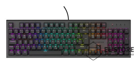 GENESIS GENESIS Thor 303 klawiatura Gaming USB QWERTZ Niemiecki Czarny
