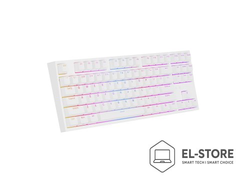 GENESIS GENESIS Thor 404 TKL klawiatura Gaming USB QWERTY Amerykański międzynarodowy Biały