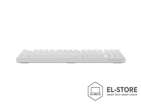 GENESIS GENESIS Thor 404 TKL klawiatura Gaming USB QWERTY Amerykański międzynarodowy Biały