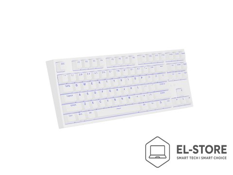 GENESIS GENESIS Thor 404 TKL klawiatura Gaming USB QWERTY Amerykański międzynarodowy Biały