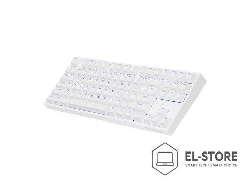 GENESIS GENESIS Thor 404 TKL klawiatura Gaming USB QWERTY Amerykański międzynarodowy Biały
