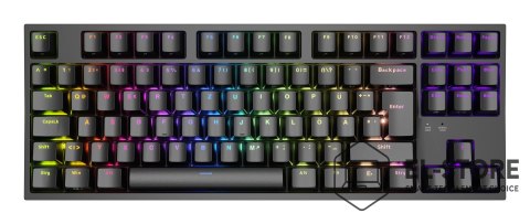 GENESIS GENESIS Thor 404 TKL klawiatura Gaming USB QWERTY Niemiecki Czarny