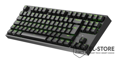 GENESIS GENESIS Thor 404 TKL klawiatura Gaming USB QWERTY Niemiecki Czarny