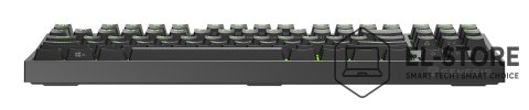 GENESIS KLAWIATURA DLA GRACZY GENESIS THOR 404 TKL US PODŚWIETLENIE RGB MECHANICZNA CZARNA KAILH BOX BROWN