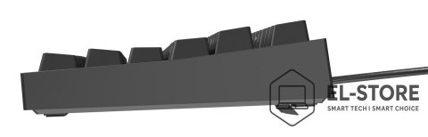 GENESIS KLAWIATURA DLA GRACZY GENESIS THOR 404 TKL US PODŚWIETLENIE RGB MECHANICZNA CZARNA KAILH BOX BROWN