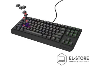 GENESIS Klawiatura GENESIS Thor 230 TKL NKG-2077 Gaming USB QWERTY Czarny