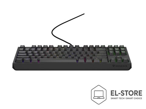 GENESIS Klawiatura GENESIS Thor 230 TKL NKG-2077 Gaming USB QWERTY Czarny