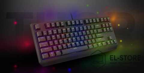 GENESIS Klawiatura GENESIS Thor 230 TKL NKG-2077 Gaming USB QWERTY Czarny