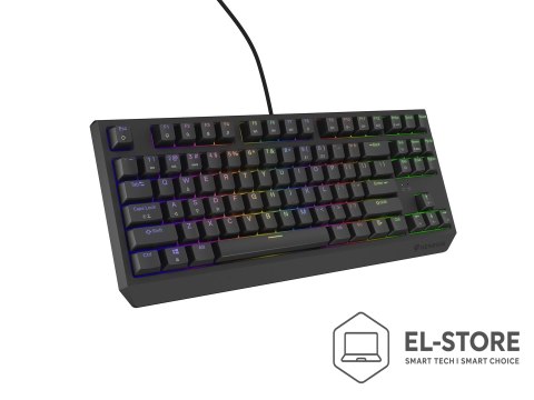 GENESIS Klawiatura GENESIS Thor 230 TKL NKG-2077 Gaming USB QWERTY Czarny