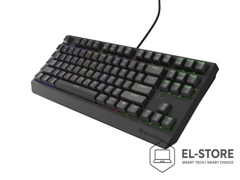 GENESIS Klawiatura GENESIS Thor 230 TKL NKG-2077 Gaming USB QWERTY Czarny