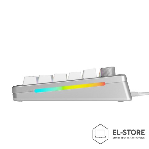 GLORIOUS Glorious Gaming GMMK 3 PRO 75% Prebuilt klawiatura USB QWERTY US English Srebrny