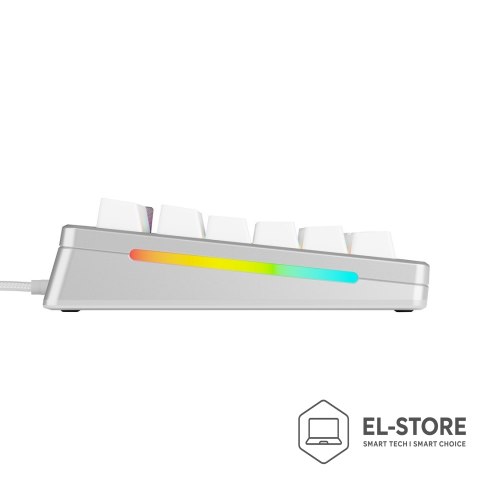 GLORIOUS Glorious Gaming GMMK 3 PRO 75% Prebuilt klawiatura USB QWERTY US English Srebrny