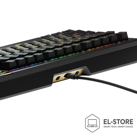 GLORIOUS Glorious Gaming GMMK 3 PRO HE 75% Prebuilt klawiatura USB QWERTY US English Czarny