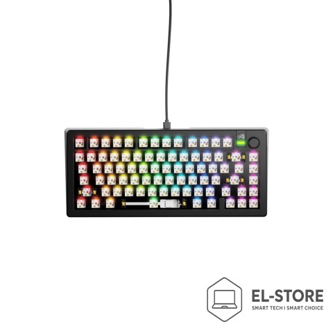GLORIOUS Glorious PC Gaming Race GMMK 3 Barebones klawiatura Dom USB Nie Czarny