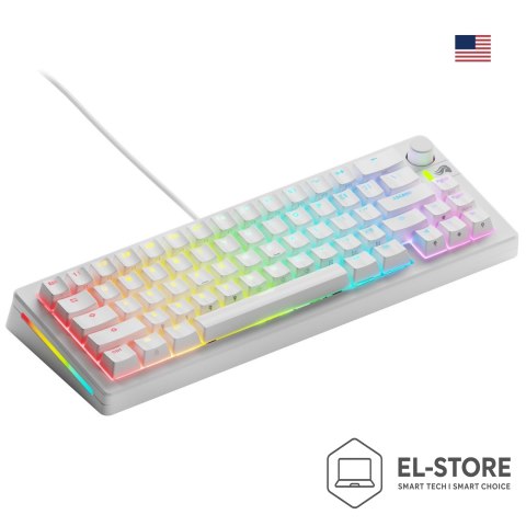GLORIOUS Glorious PC Gaming Race GMMK 3 Prebuilt klawiatura USB QWERTY US English Biały