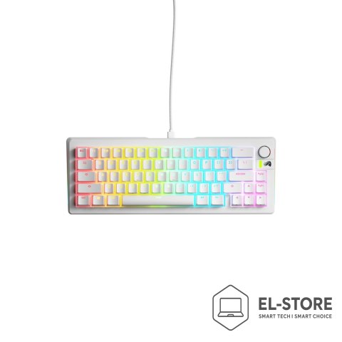 GLORIOUS Glorious PC Gaming Race GMMK 3 Prebuilt klawiatura USB QWERTY US English Biały