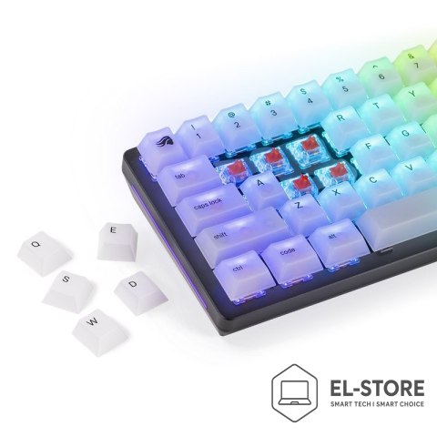 GLORIOUS Klawisze Glorious Polychroma RGB - 115 przycisków