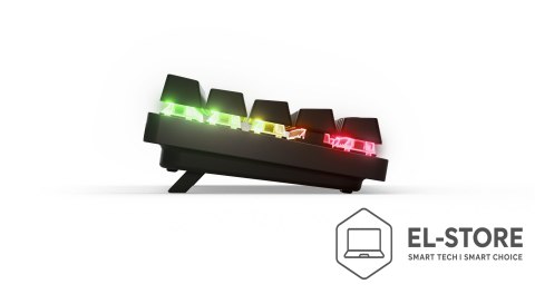 SteelSeries Klawiatura gamingowa SteelSeries Apex Pro Mini klawiatura do gier Światło LED RGB US Wireless OmniPoint Regulowany przełącznik m