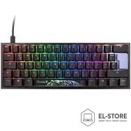 Ducky Ducky One 2 Pro Mini Gaming Tastatur, RGB LED - Cherry Silent Red