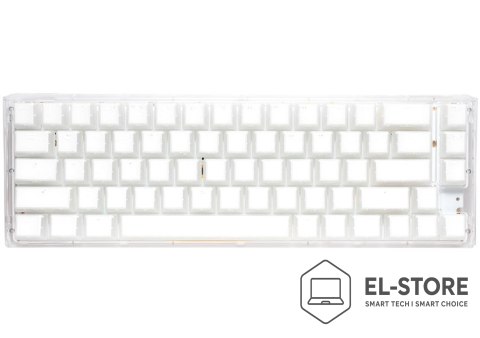 Ducky Ducky One 3 Aura White SF klawiatura Gaming USB QWERTY Amerykański międzynarodowy Biały