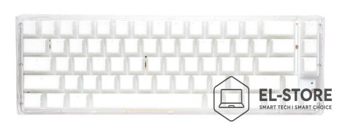 Ducky Ducky One 3 Aura White SF klawiatura Gaming USB QWERTY Amerykański międzynarodowy Biały