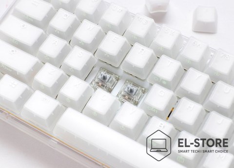 Ducky Ducky One 3 Aura White SF klawiatura Gaming USB QWERTY Amerykański międzynarodowy Biały