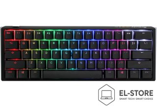 Ducky Ducky One 3 Classic Mini klawiatura Gaming USB Niemiecki Czarny, Biały