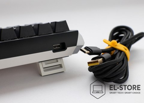 Ducky Ducky One 3 Classic Mini klawiatura Gaming USB US English Czarny, Biały