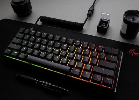 Ducky Ducky One 3 Classic Mini klawiatura Gaming USB US English Czarny, Biały