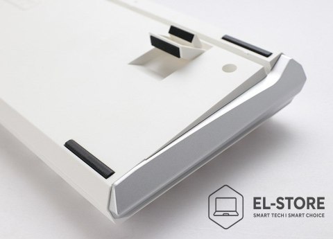 Ducky Ducky One 3 Classic Pure White TKL Gaming Tastatur RGB LED - MX-Clear klawiatura USB Niemiecki Biały