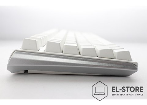 Ducky Ducky One 3 Classic Pure White TKL Gaming Tastatur RGB LED - MX-Clear klawiatura USB Niemiecki Biały