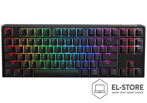 Ducky Ducky One 3 Classic TKL klawiatura Gaming USB Niemiecki Czarny, Biały