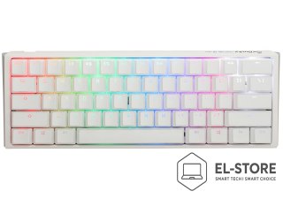 Ducky Ducky One 3 Mini Pure White klawiatura Gaming USB Niemiecki Biały