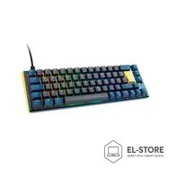 Ducky Ducky One 3 SF DayBreak klawiatura Gaming USB Niemiecki Czarny, Niebieski