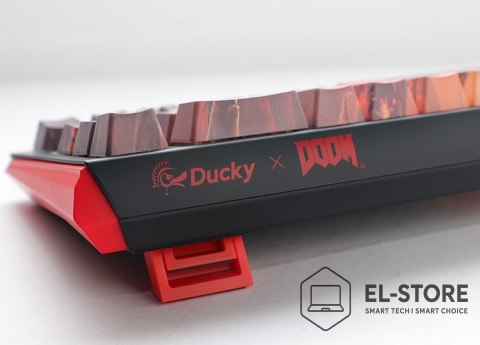 Ducky Ducky One 3 SF Doom Limited Edition klawiatura Gaming USB QWERTY Niemiecki Wielobarwny