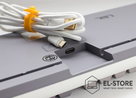 Ducky Ducky One 3 TKL Mist Grey klawiatura Gaming USB Niemiecki Szary