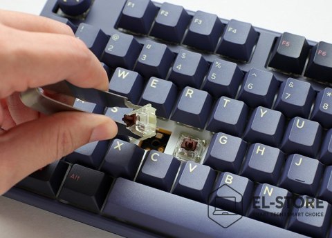 Ducky Ducky One 3 TKL klawiatura Gaming USB US English Niebieski