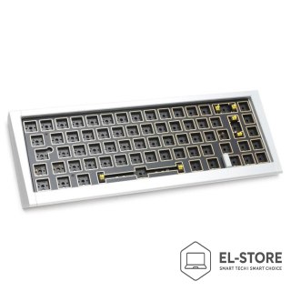 Ducky Ducky Outlaw 65 klawiatura Uniwersalne USB US English Srebrny