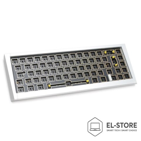 Ducky Ducky Outlaw 65 klawiatura Uniwersalne USB US English Srebrny